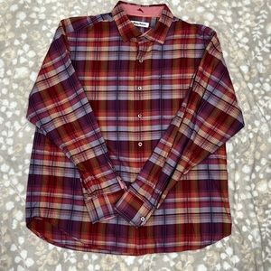 Tommy Bahama Men’s Shirt Prism Plaid